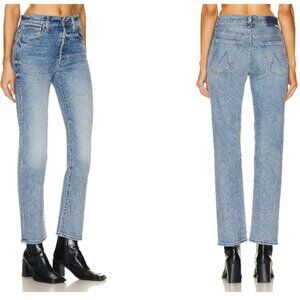 MOTHER Classic Blue Cropped Jeans